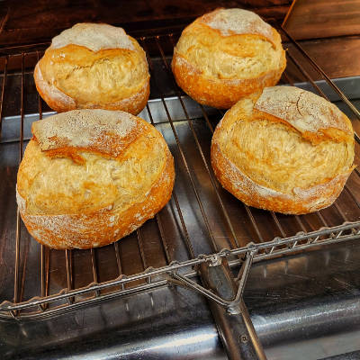 Pane naturale a lunga lievitazione